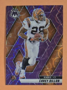Corey Dillon 2025 Mosaic Purple Scope Prizm Card #158 - Picture 1 of 2