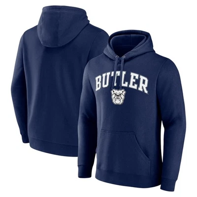 Men's Navy Butler Bulldogs Campus Pullover Hoodie - Image 1 of 3