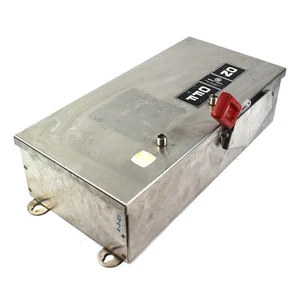 GE TH3322SS Mod 7 Stainless SS Safety Switch 60A 240VAC 250VDC Type 1, 4, 4X, 12 - Picture 1 of 7