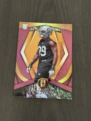2018 Panini Gold Standard Rookies Rose Gold SSP /25 Arden Key 174 Rookie Card RC - Image 1 of 3