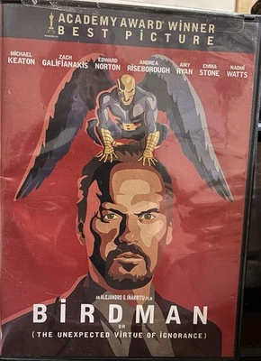 Birdman or The Unexpected Virtue of Ignorance DVD 2014 Michael Keaton - Image 1 of 2