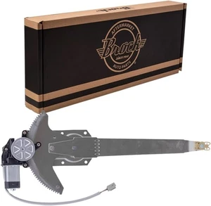 Regulador de elevación de ventana eléctrica delantera Brock Drivers con motor, Ford F-150 1981-1996 - Imagen 1 de 10