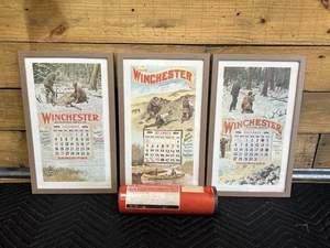 Vintage Winchester Werbekalender 60er Jahre Werbedisplays - Bild 1 von 10