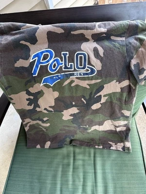 camo polo ralph lauren t shirt size xl - Image 1 of 4