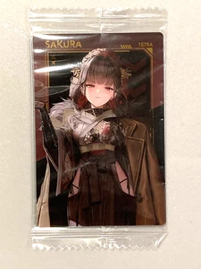 Sakura - No. 017 - Tarjeta japonesa Goddess of Victory: Nikke Wafer / Itajaga - Imagen 1 de 2