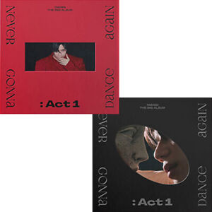 TAEMIN NEVER GONNA DANCE AGAIN:ACT1 3ème album CD + AFFICHE + livre photo + carte + etc + CADEAU