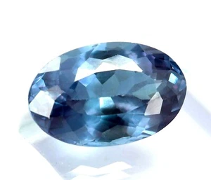 14.75 Ct Natural Color Changing Alexandrite Certified Oval Cut Loose Gemstone - Picture 1 of 6