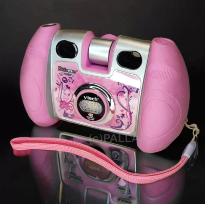 DIGITALKAMERA VTECH KIDIZOOM TWIST ROSA KINDER-KAMERA WI-FI 4x ZOOM - Bild 1 von 3