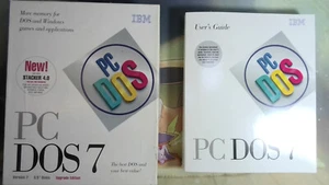 PC DOS 7 Upgrade Edition - Box and Manual Only (3.5" Version) - Afbeelding 1 van 3