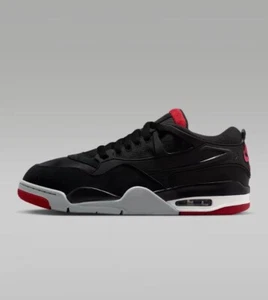 Nike Air Jordan 4 IV RM BRED Black Wolf Grey Varsity Red FQ7939-061 Men - Picture 1 of 6