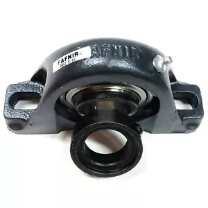 RAS1-5/16 Fafnir Self-Locking Collar Pillow Block, 1-5/16", Cast Iron - Picture 1 of 6