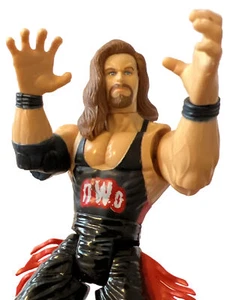 Modellino Kevin Nash 1999 Toy Biz 7" Smash 'N Slam nuovo senza scatola WCW pantaloni con frange rosse - Foto 1 di 6