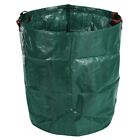 2X(270L Garden Waste Bag  Strong  Heavy Duty Reusable Foldable Rubbish7494