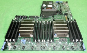 DELL W23H8 POWEREDGE MOTHERBOARD FOR R640 0W23H8 064PJ8 2x HEATSINK @ T - Picture 1 of 5