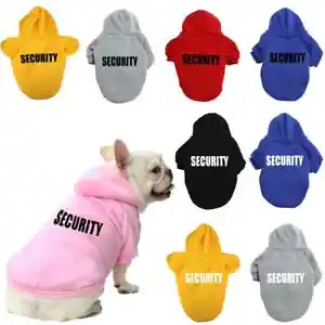 2 Leg Pet Dog Clothes Cat Puppy Coat Winter Hoodies Warm Sweater Jacket Clothing - Picture 1 of 19