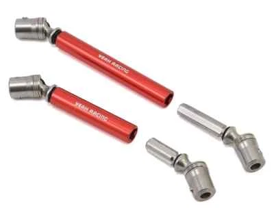 Yeah Racing Stainless Steel Front & Rear Center Shaft for Traxxas TRX-4 (Red) - Image 1 of 2