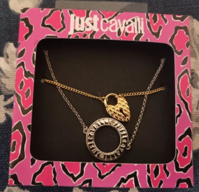 * Just Cavalli Linea pantera 2 x Armband in Gold & Silber NEU JCSE00033100BB - Bild 1 von 4