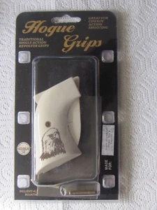 Blackhawk/Vaquero Scrimshaw Ivory Polymer - Eagle W/Talons Grips - Picture 1 of 10