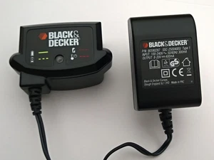 BLACK & DECKER & DECKER CARGADOR DE BATERÍA ALIMENTACIÓN TALADRO ASL148 ASL186 - Imagen 1 de 1