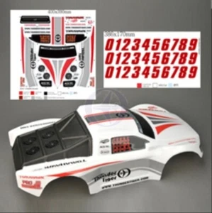 PD7393-W Thunder Tiger Tomahawk SC Body white 6198 TRA^ - Imagen 1 de 1