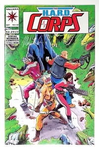 H.A.R.D. Corps #10 Signed by Mike Leeke w/COA (1993) Valiant Comics - Picture 1 of 3
