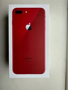 Apple iPhone 8 Plus 64GB RED - Box Only - includes mini plug - lightning adapter - Photo 1 sur 3