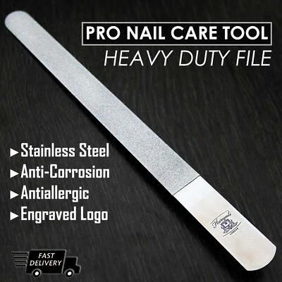 Diamond Deb Fuß Haut und Nagelfeile Stahl Brandneu Podologie Fußpflege