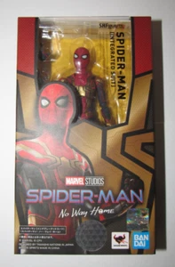 S.H. Figuarts Figur Spider-Man No Way Home Integrated Suit komplett in Box - Bild 1 von 5