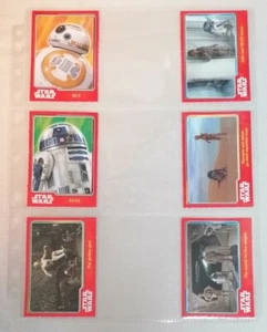 CCG - X6 Cards Disney LFL Star Wars The Force Awakens + Card Collectors Sleeve - Picture 1 of 2