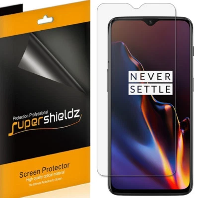 6X Supershieldz Clear Screen Protector Saver for OnePlus 6T - Image 1 of 2