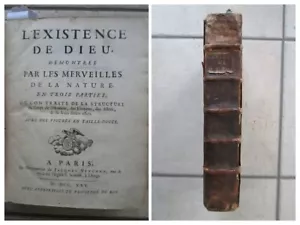 NIEUWENTYT: THE EXISTENCE OF GOD demonstrated, 1725. 29 boards, ex. Lailly. - Picture 1 of 24