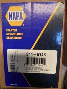 NAPA 244-6148 Remanufactured Starter - Picture 1 of 1