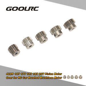 Hot GoolRC 48DP 3.175mm 16/17/18/19/20T Pinion Motor Gear for 1/10  Car A8A3