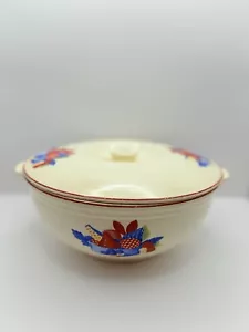 Calico Fruit - Casserole Dish with Lid (1 Quart) - Universal Cambridge Pottery - Picture 1 of 14