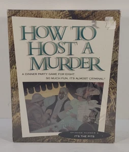 NIP VTG 1996 How to Host a Murder It's the Pits Episode 4 dinner party game - Picture 1 of 14