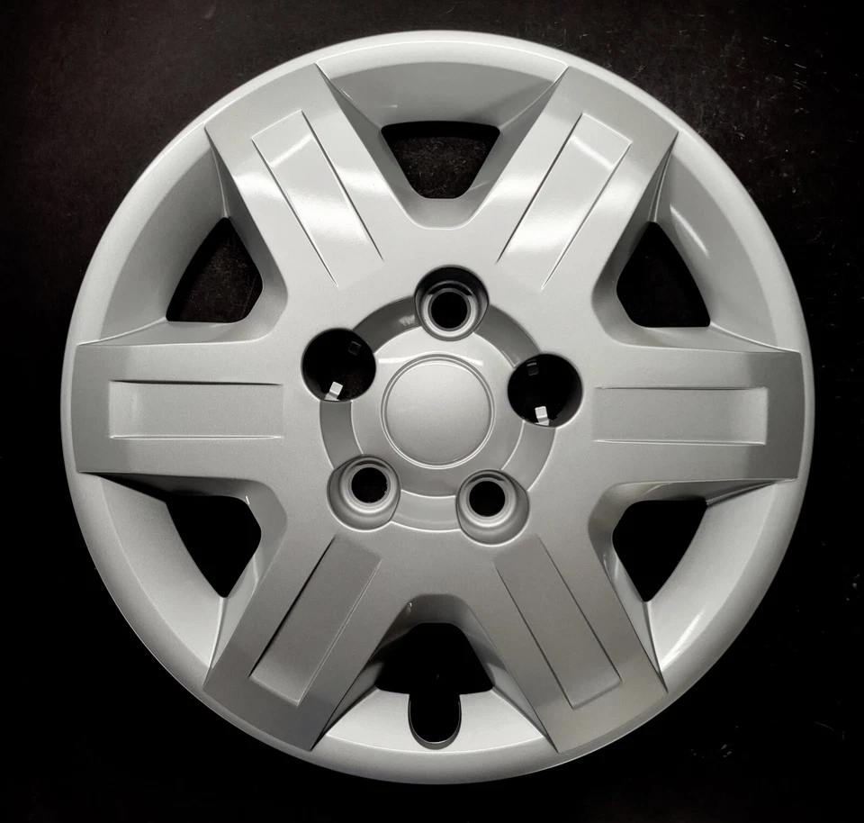 One Wheel Cover Hubcap Fits 2008-2013 Dodge Caravan 16" Silver Bolt On Foto 1 de 4