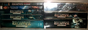 Battlestar Galactica: The Complete Series DVD Seasons 1, 2, 2.5, 3, 4, Set - Foto 1 di 4