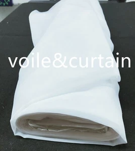 Voile fabric whole roll 4 colors 300CM (118") wide super quality wedding drapes - Picture 1 of 16