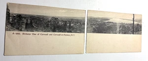Double Panoramic Postcard Cornwall CORNWALL-ON-HUDSON NY - Picture 1 of 3