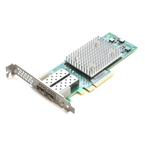 Dell 0YCVFG Qlogic QLE2692 Dual-Port 16GB Fibre Channel FC PCIe 3.0 x8 NIC - Picture 1 of 2