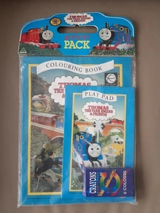 Vintage Thomas The Tank Engine & His Friends Colouring Book Activity Pack 1989 - Picture 1 of 11