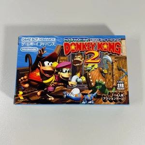 SUPER DONKEY KONG 2 Nintendo Gameboy Advance New Japan Import F/S FedEx DHL - Picture 1 of 13