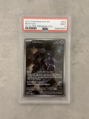 Mewtwo Illustration Rare Promo 052 PSA 9 Pokemon 151 - Image 1 of 2