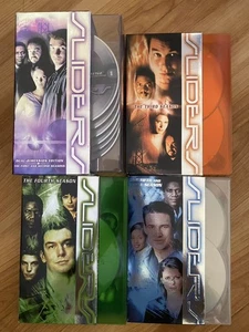 Sliders – The Complete Series Seasons 1–4 DVD Lot (Dual-Dimension, Sci-Fi TV - Picture 1 of 2