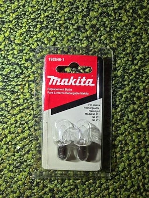 Makita Replacement Rechargeable Flashlight Bulbs 192546-1 ML 901 902 903 2-Pack - Image 1 of 2