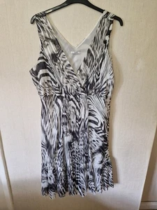 George Special Occasion, Midi Dress Size 24. Lined, Sleeveless. Flattering. VGC - Picture 1 of 9