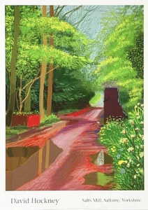 DAVID HOCKNEY ‘Arrival Of Spring’ Authorised Limited Poster - Picture 1 of 1