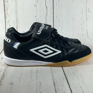 Umbro Speciali Pro 98 Hallenfußballschuhe K Leder schwarz Herren Größe 8 - Bild 1 von 11