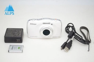 [Near mint] Nikon COOLPIX W150 13.2MP Compact Digital Camera White #251112s - Image 1 of 4