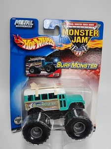 Hot Wheels Monster Jam Surf Monster Maßstab 1:64 Truck Neu ungeöffnete Verpackung - Bild 1 von 6